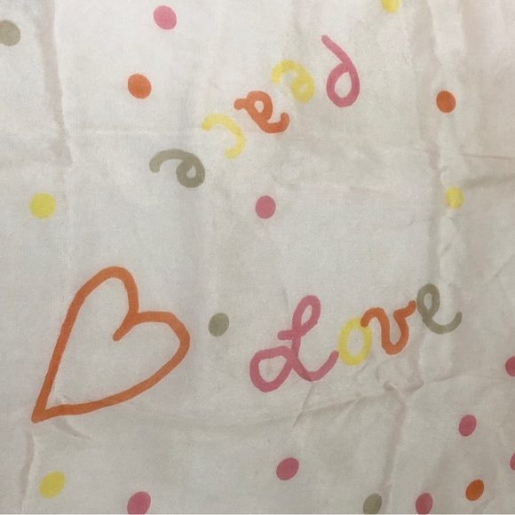 Authentic Moschino Scarf, 100% Silk, 19 1/2”Wx60”L, Pink, Olive Oyl, Love, Piece - Picture 6 of 11